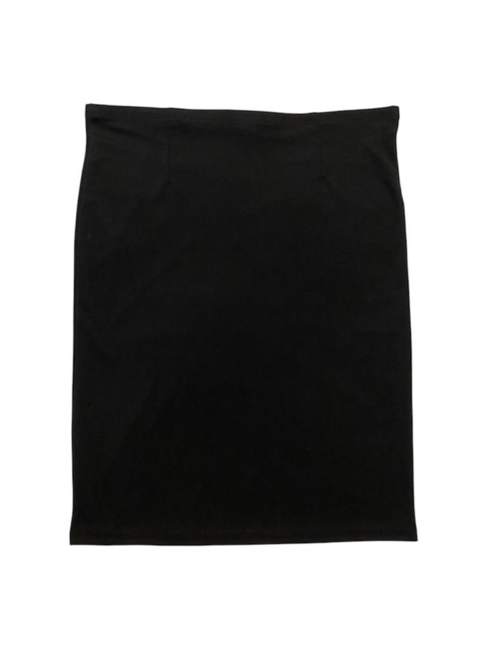 Women's Black pencil office core stretchy skirt